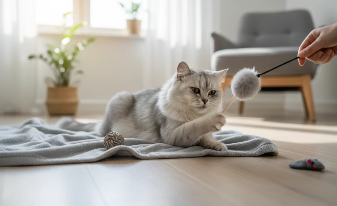 Adapting Playtime for Aging British Shorthairs
