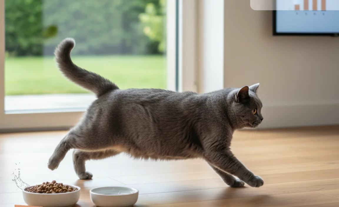 Adjusting Diet for Active Indoor Cats