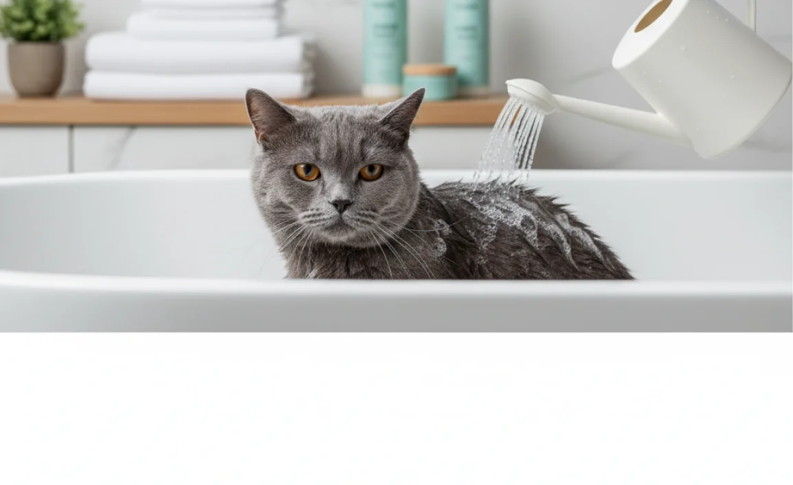 Bathing Your British Shorthair Effectively