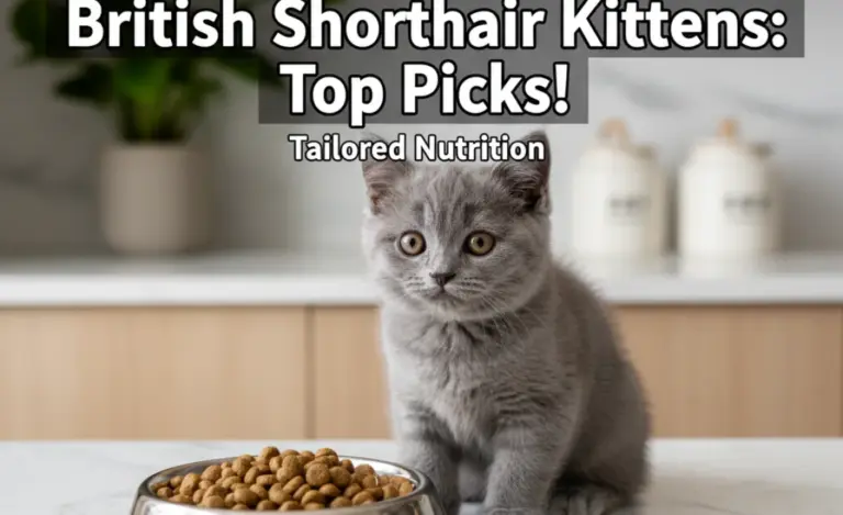Best Kibble for British Shorthair Kittens: Top Picks!