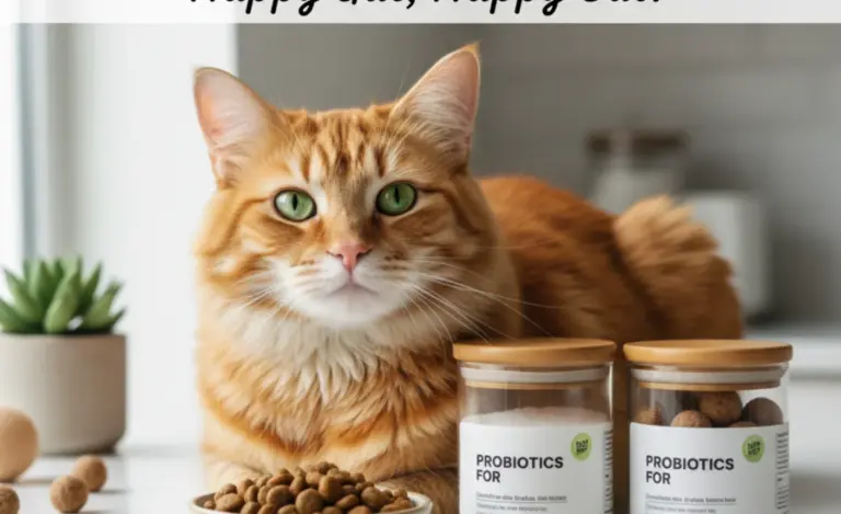 Best Probiotics for Cats: Happy Gut, Happy Cat!