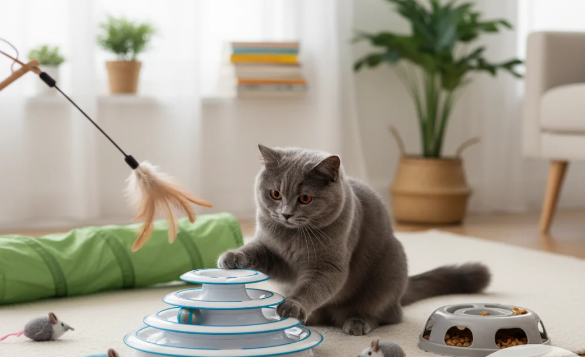 Best Toys For Stimulating British Shorthairs