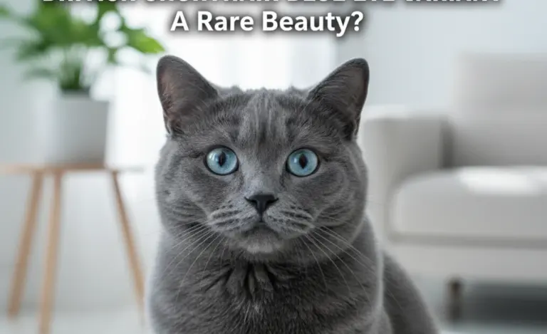 British Shorthair Blue Eye Variant: A Rare Beauty?