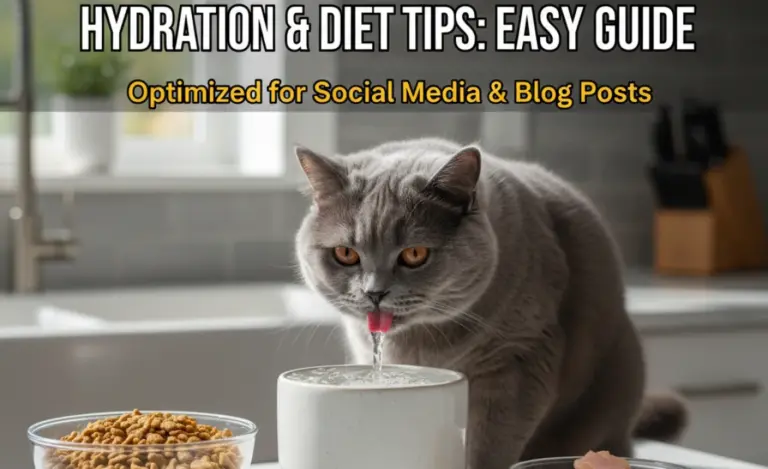 British Shorthair Cat Hydration & Diet Tips: Easy Guide