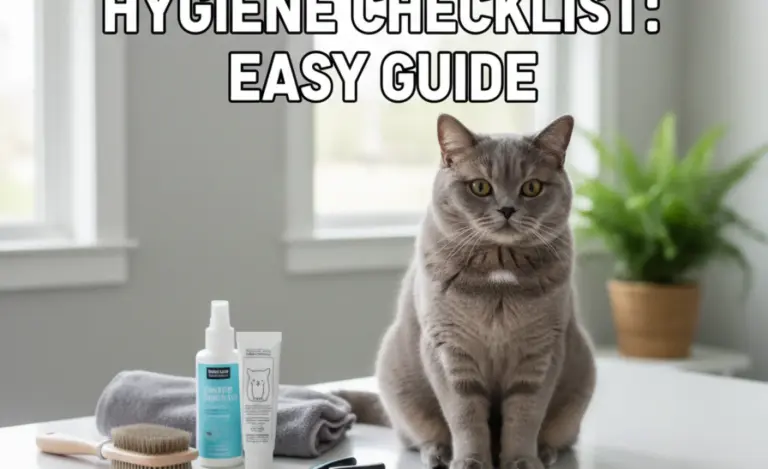 British Shorthair Cat Hygiene Checklist: Easy Guide