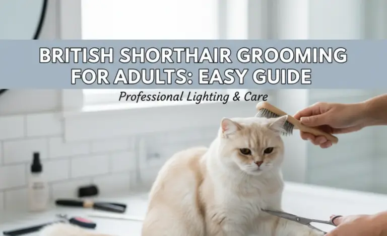 British Shorthair Grooming for Adults: Easy Guide