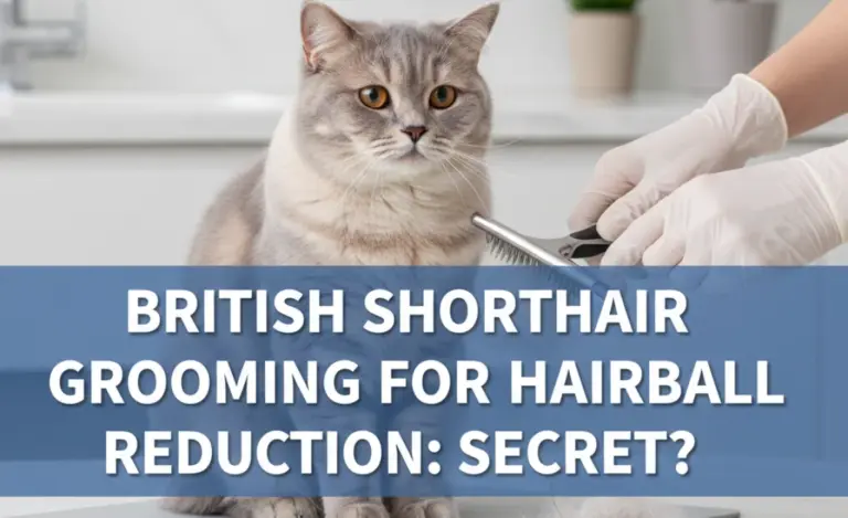 British Shorthair Grooming for Hairball Reduction: Secret?