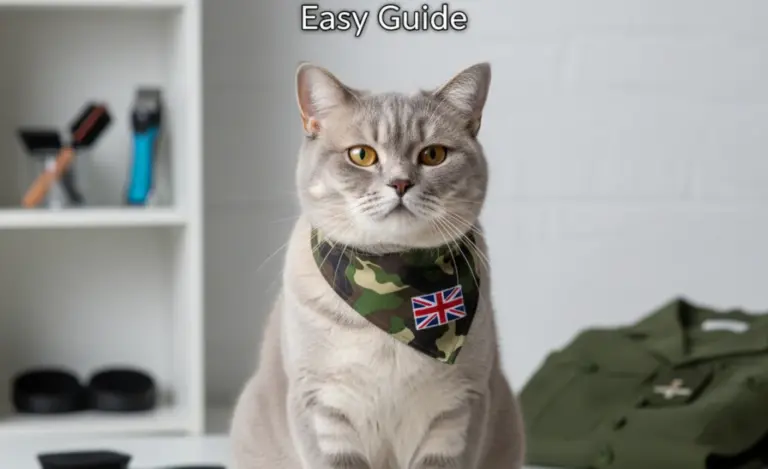 British Shorthair Grooming for Military: Easy Guide