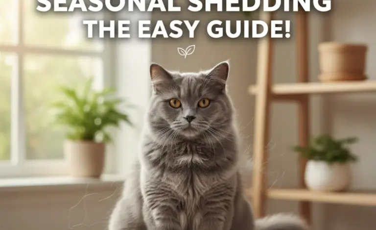 British Shorthair Seasonal Shedding: The Easy Guide!