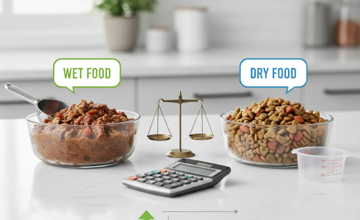 Calorie Content: Dry vs Wet Food for Weight Control