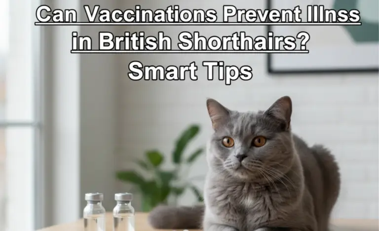 Can Vaccinations Prevent Illness in British Shorthairs? Smart Tips