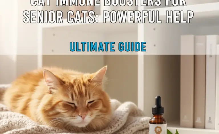 Cat Immune Boosters for Senior Cats: Powerful Help
