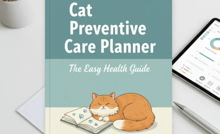 Cat Preventive Care Planner: The Easy Health Guide
