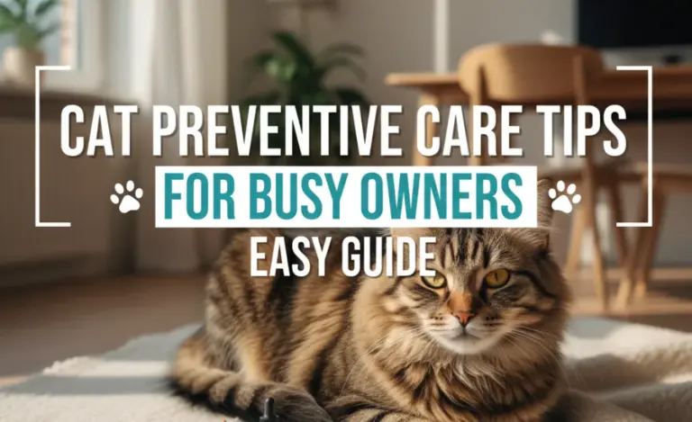 Cat Preventive Care Tips for Busy Owners: Easy Guide