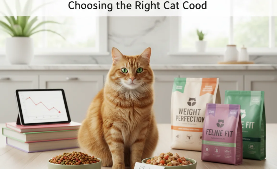 Choosing the Right Cat Food for Weight Loss