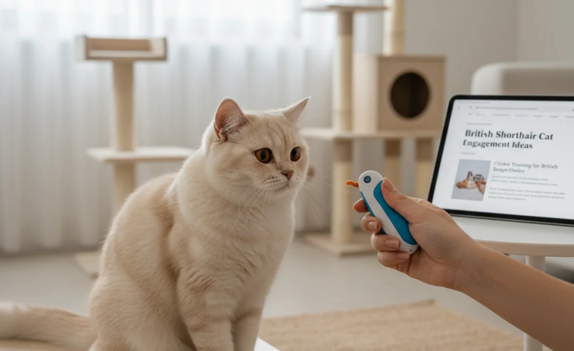 Clicker Training for British Shorthairs