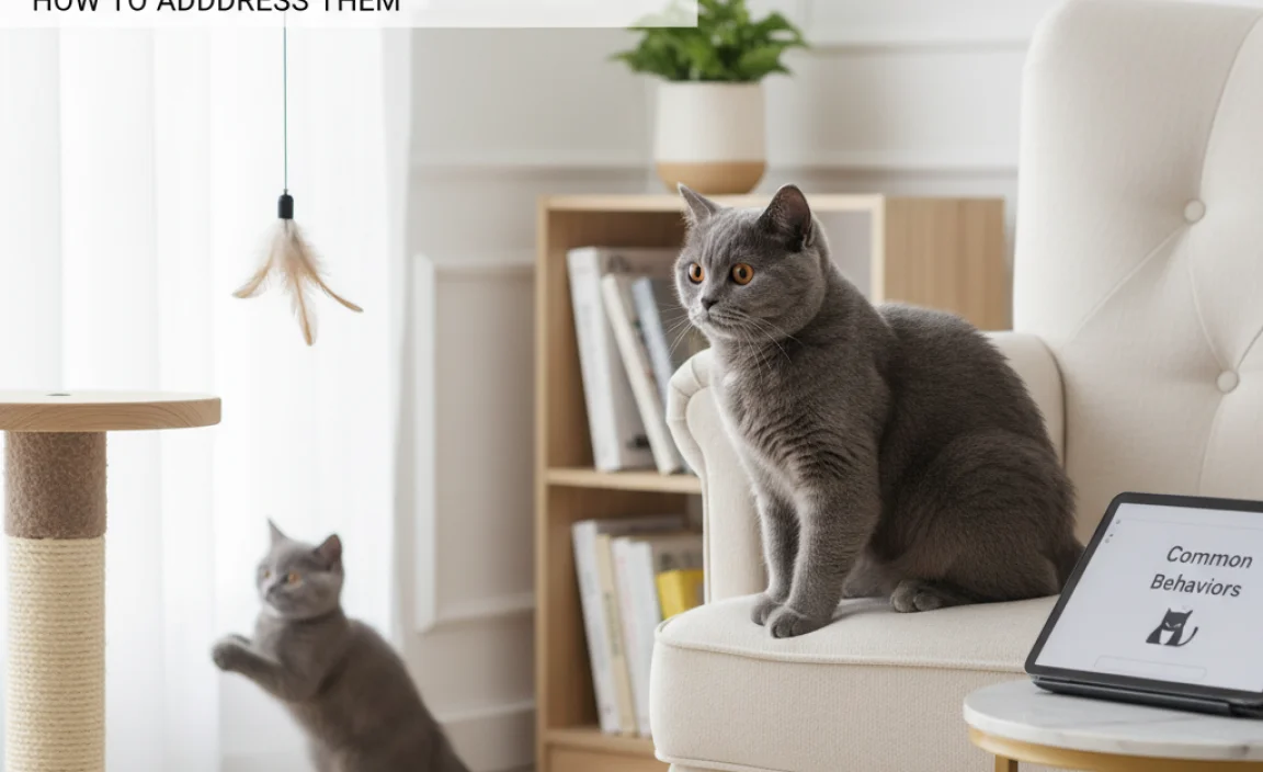 Common British Shorthair Behaviors and How to Address Them