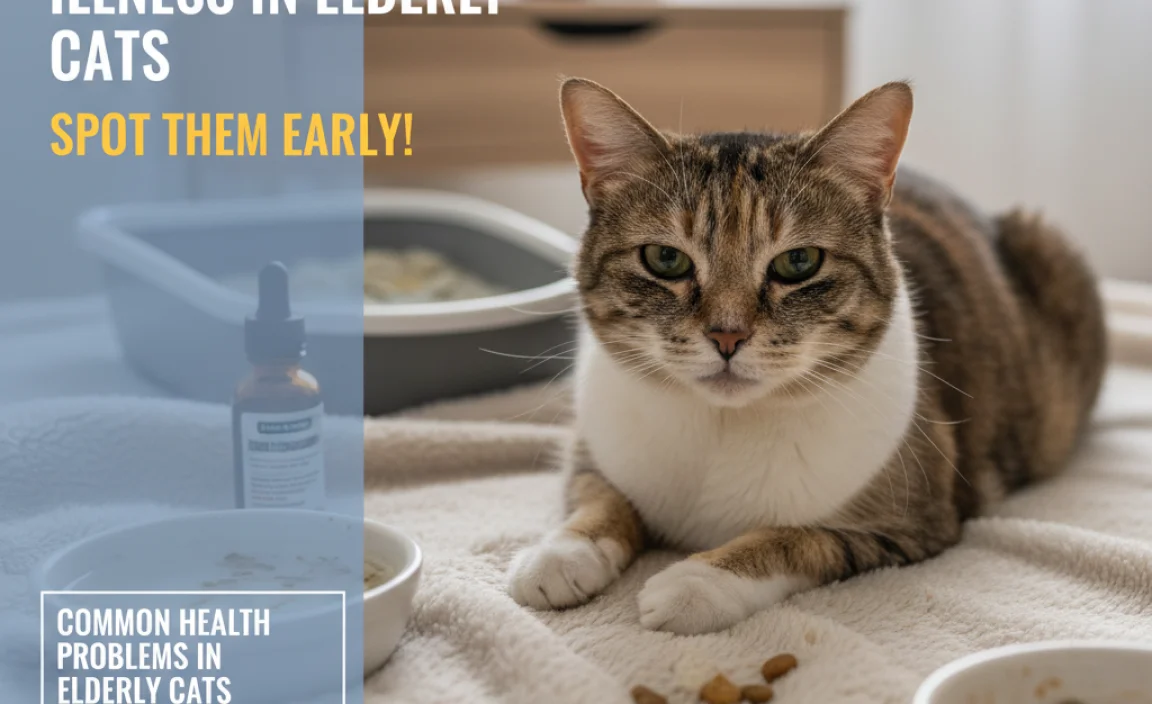 Common Health Problems in Elderly Cats