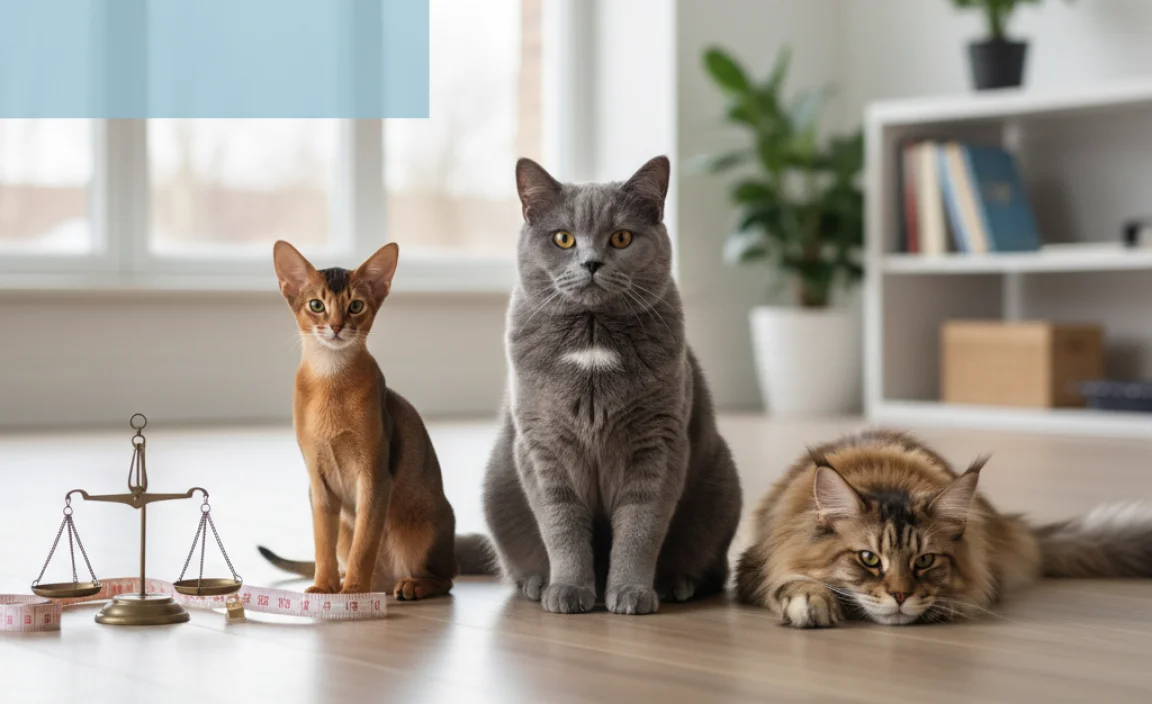 Comparing British Shorthair Size to Other Breeds