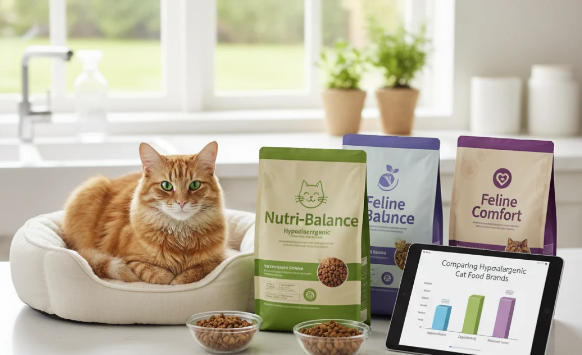 Comparing Hypoallergenic Cat Food Brands