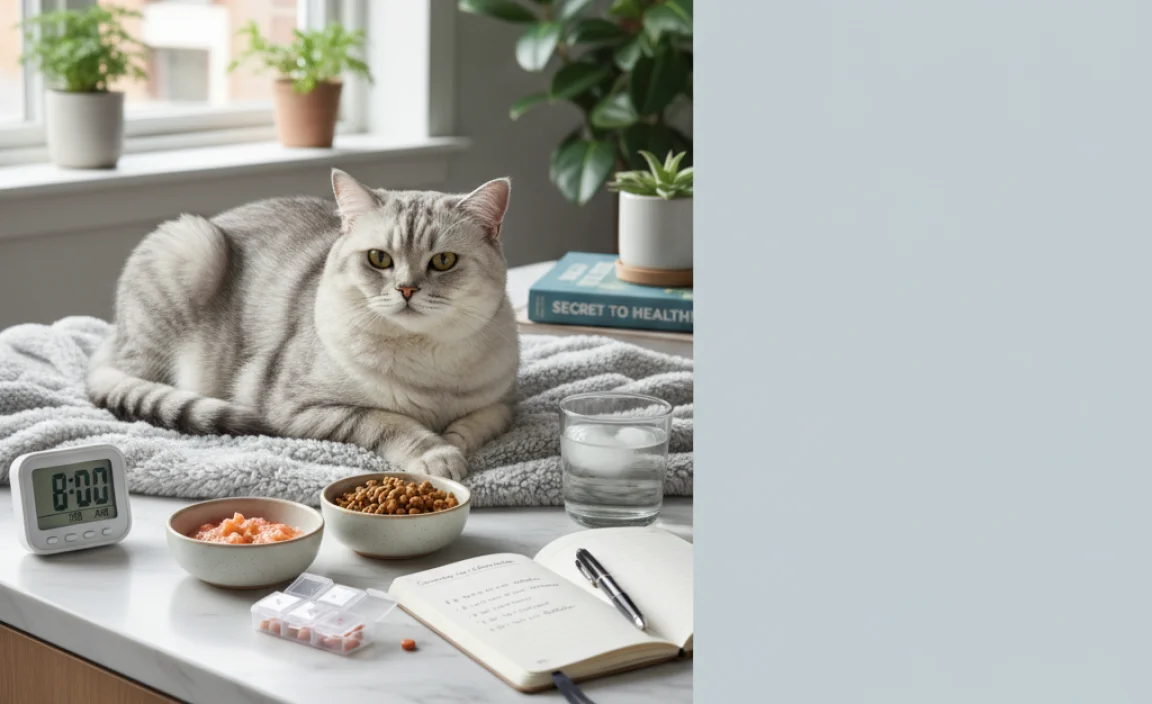 Creating a Senior Cat Feeding Schedule