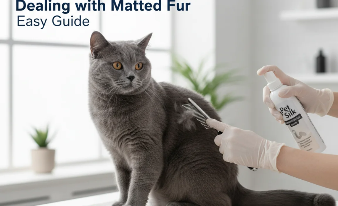 Dealing with Matted Fur on British Shorthairs
