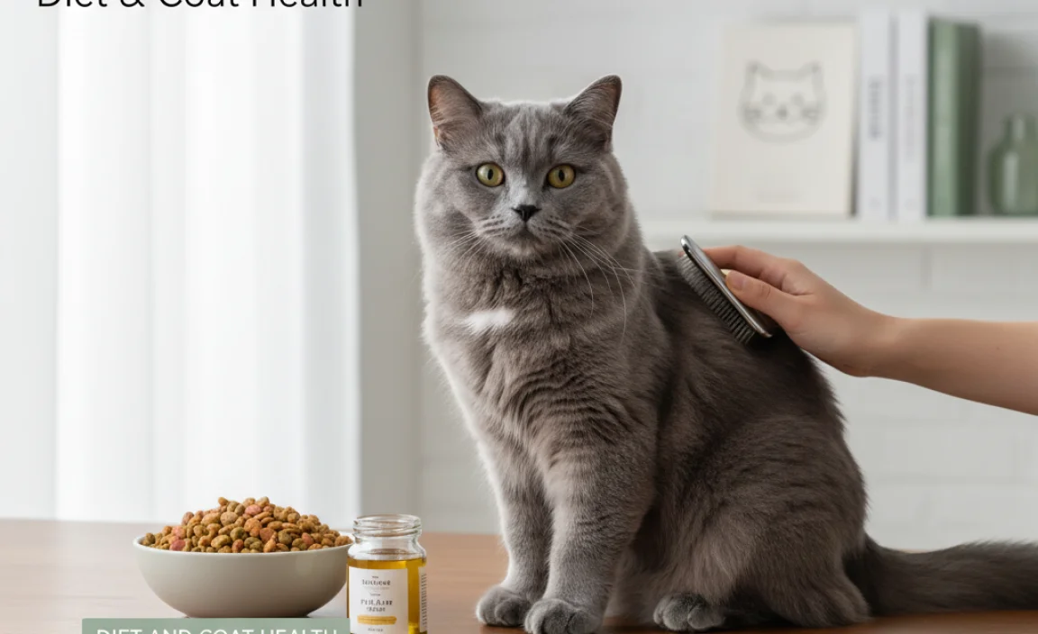 Diet and Coat Health for British Shorthairs