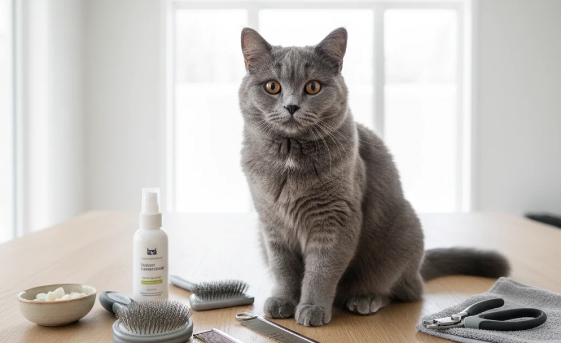 Essential Grooming Tools For British Shorthairs