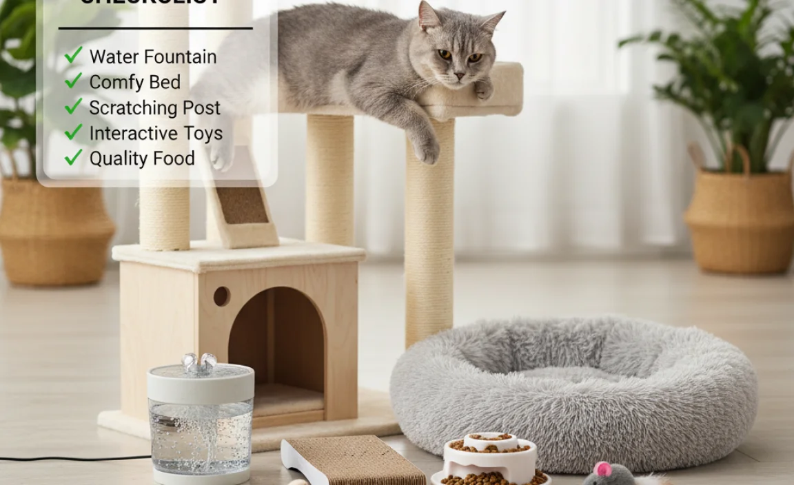 Essential Items Checklist