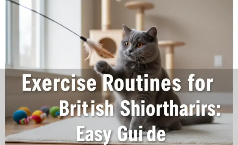 Exercise Routines for British Shorthairs: Easy Guide