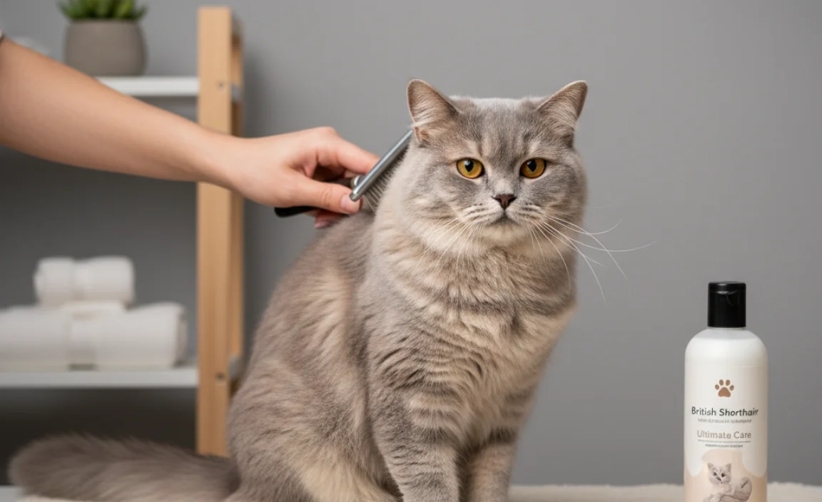 Grooming Needs for British Shorthairs