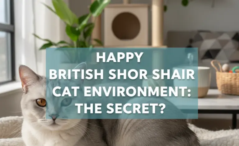 Happy British Shorthair Cat Environment: The Secret?