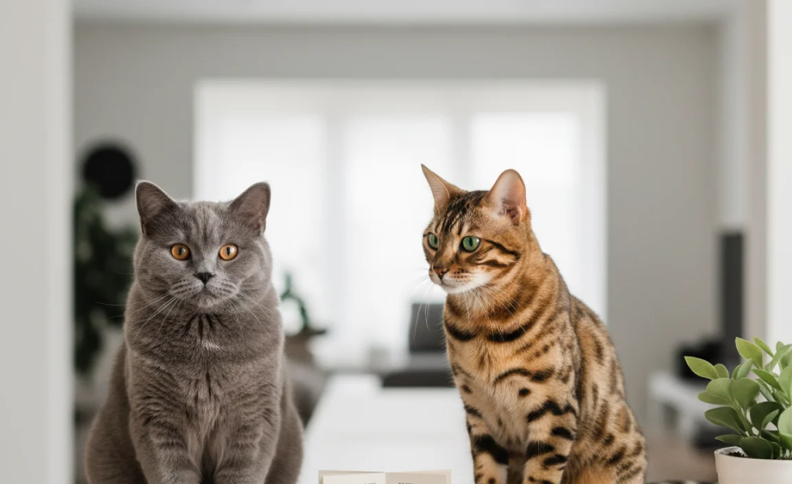 Health and Care: Self-Domestic vs Hybrid Cat Breeds Overview