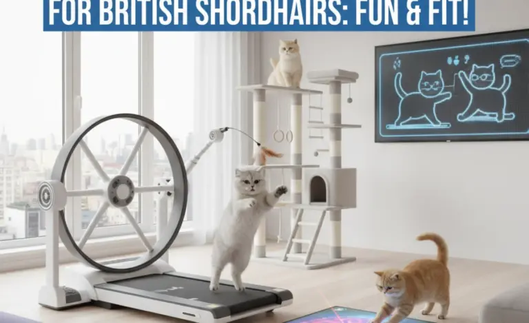 Home Fitness Games for British Shorthairs: Fun & Fit!