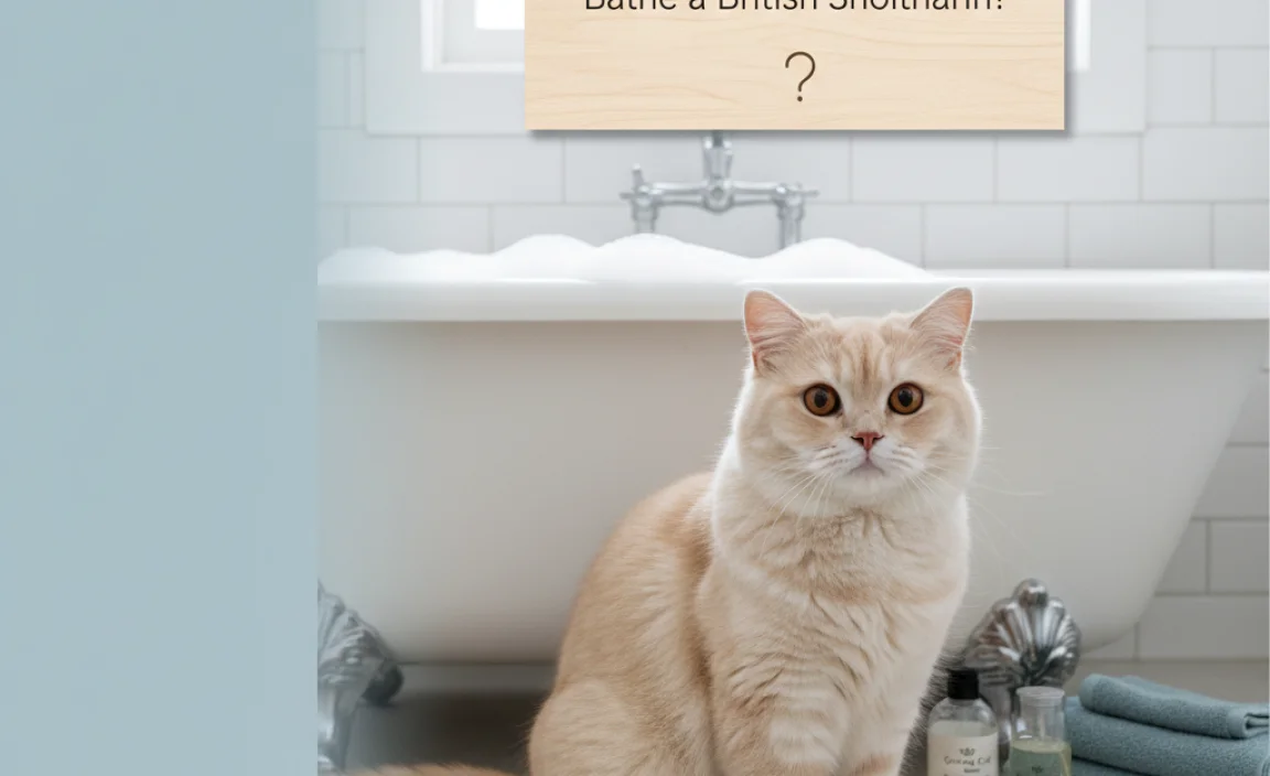 How Often Should You Bathe a British Shorthair?