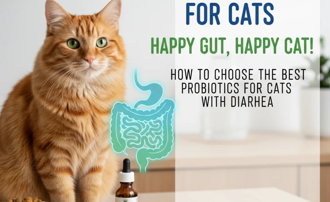How to Choose the Best Probiotics for Cats with Diarrhea