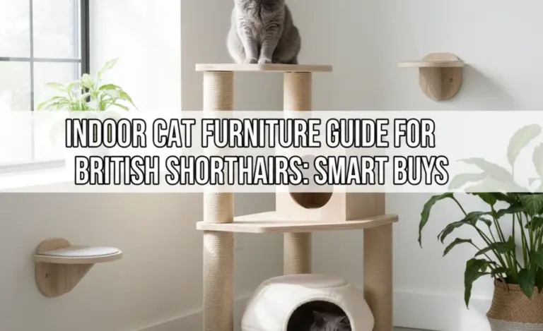 Indoor Cat Furniture Guide for British Shorthairs: Smart Buys
