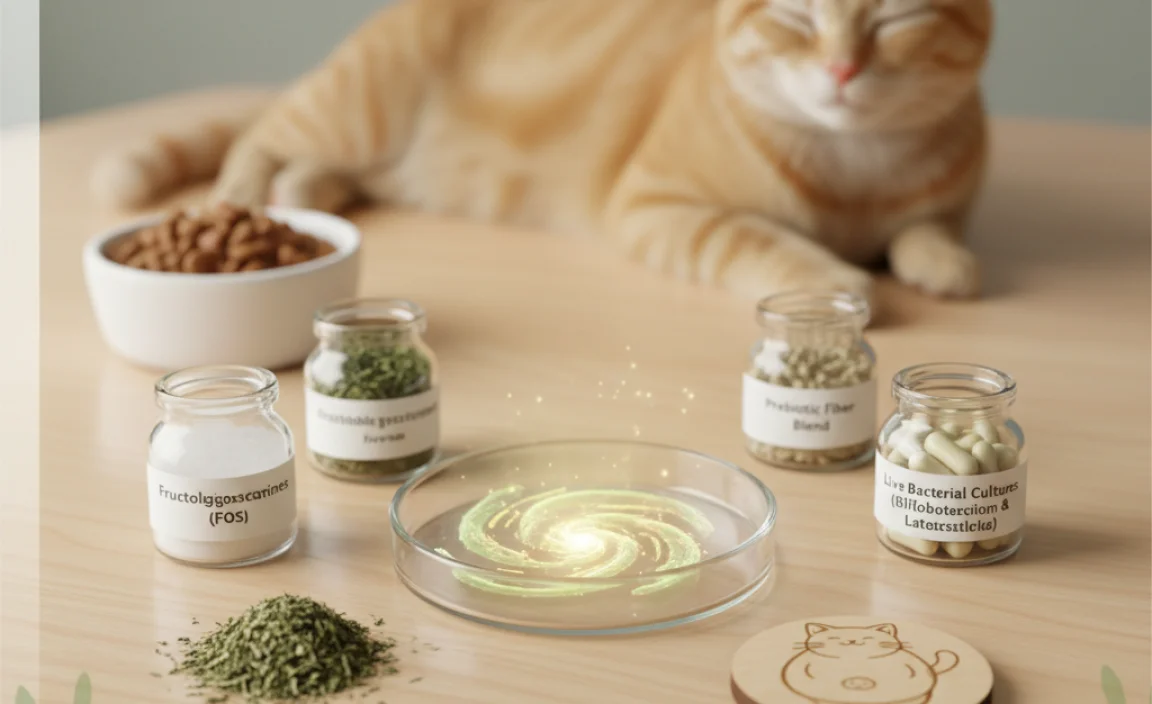 Key Ingredients in Best Probiotics for Cats