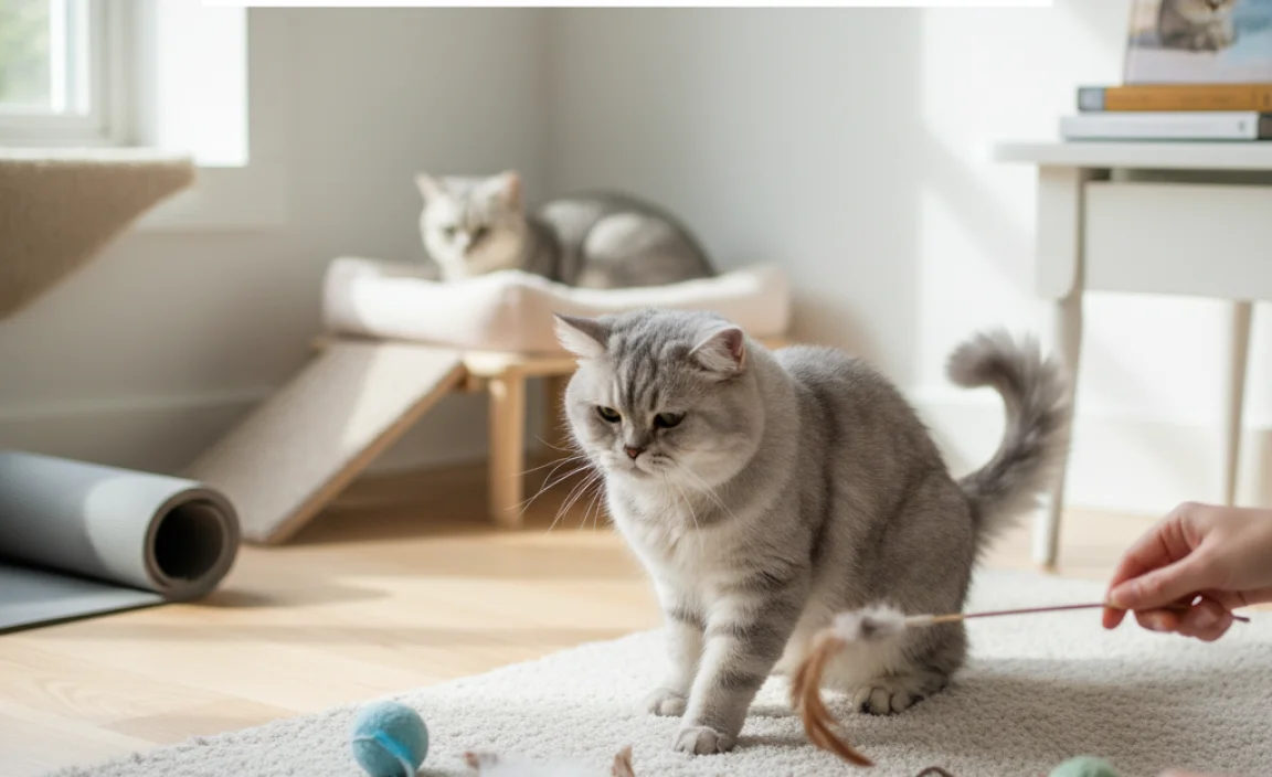 Low-Impact Activities for Older Cats