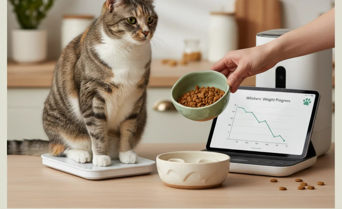 Monitoring Your Cat&#8217;s Weight and Adjusting the Plan