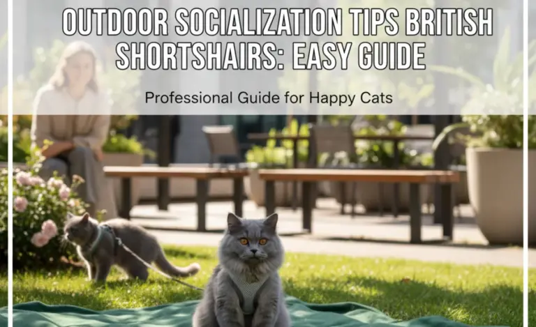 Outdoor Socialization Tips for British Shorthairs: Easy Guide