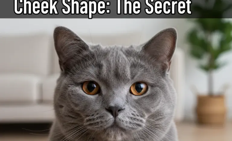 Perfect British Shorthair Cheek Shape: The Secret