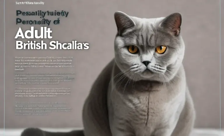 Personality Traits of Adult British Shorthairs: Secret Guide