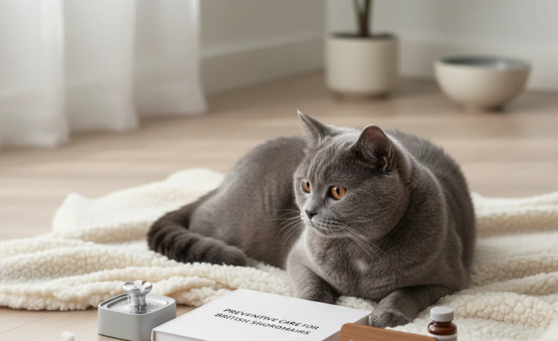 Preventive Care Tips to Extend the Lifespan of British Shorthairs