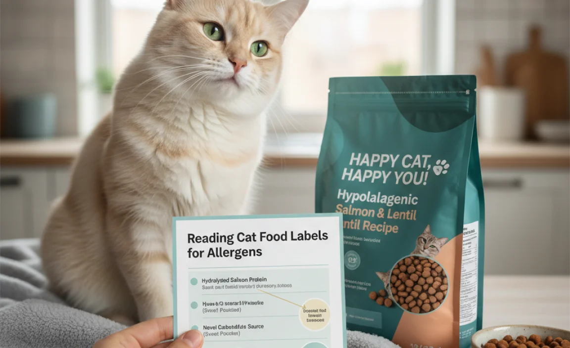 Reading Cat Food Labels for Allergens