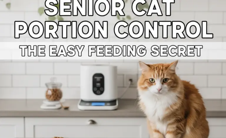 Senior Cat Portion Control: The Easy Feeding Secret
