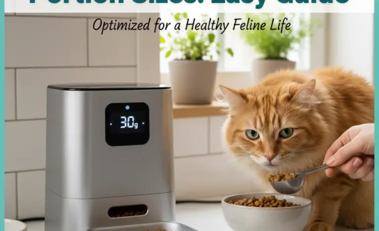 Smart Senior Cat Food Portion Sizes: Easy Guide