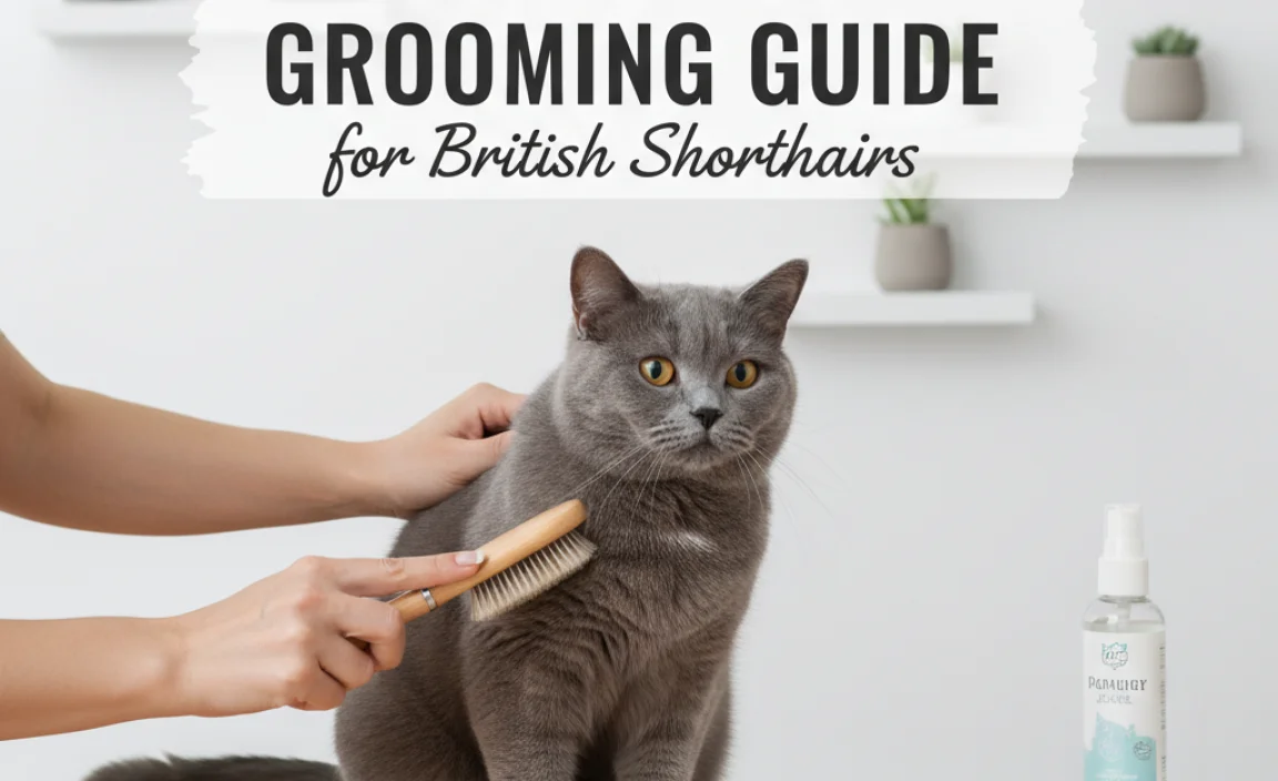 Step-by-Step Grooming Guide for British Shorthairs