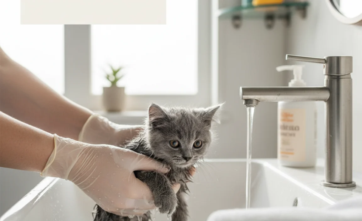Step-by-Step Guide to Bathing Your British Shorthair Kitten
