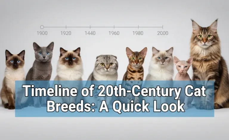 Timeline of 20th-Century Cat Breeds: A Quick Look